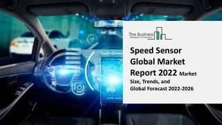 Speed Sensor Global Market Size, Share, By Technology, By Application, Product Type, By Region and Segment Forecast 2022