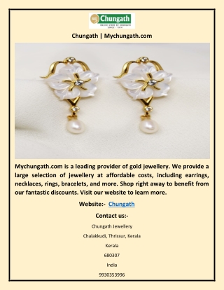 Chungath | Mychungath.com