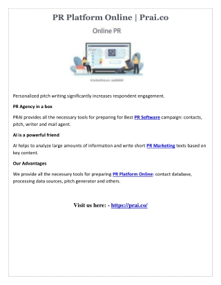 PR Platform Online  Prai.co (1)