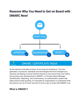 Everything You Need to Know to DMARC