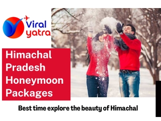 Himachal Pradesh Honeymoon Packages