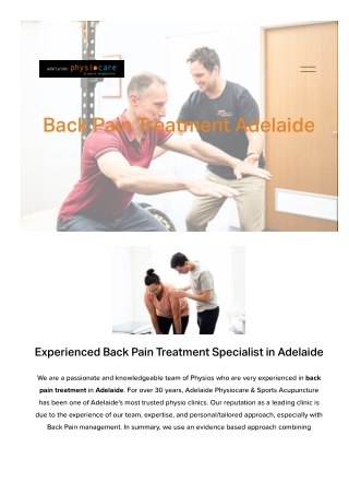 Physio Edwardstown