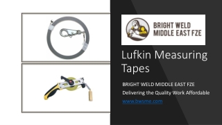 Lufkin Measuring Tapes _