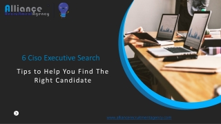 chief information security officer recruitment