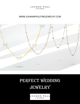 Buy Custom Earrings Rings Bridal Sets | Johann Paul Fine Jewelry