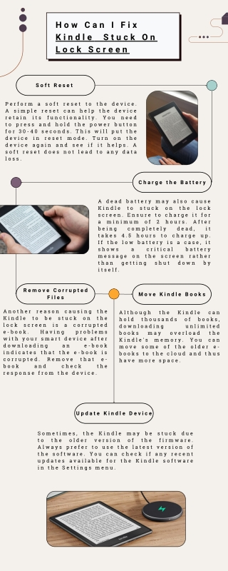 How Can I Fix Kindle Stuck On Lock Screen