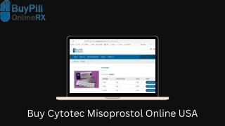 Buy Cytotec Misoprostol Online USA