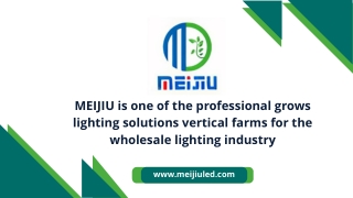 Benefits of using Professional grow lights | MEIJIU