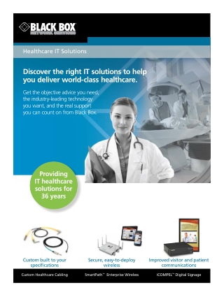 Healthcare IT Solutions Brochure