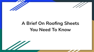 JSW Colour Coated Sheets