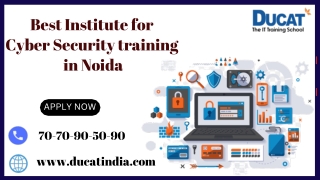 How to Learn Cyber Security training in Noida