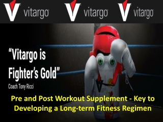 Pre and Post Workout Supplement - Key to Developing a Long-term Fitness Regimen