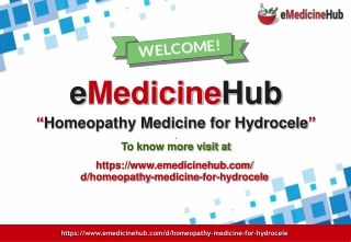 Homeopathy Medicine for Hydrocele