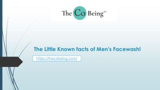 The Little Known facts of Men's Facewash
