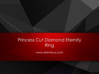 High-Quality Princess Cut Diamond Eternity Ring - www.eternityus.com