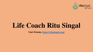 Life Coach Ritu Singal- Counseling Services for Children