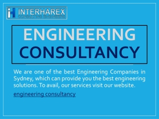 Engineering consultancyEngineering consultancy | Interharex