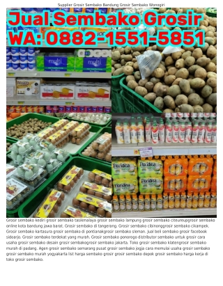 Ö88ᒿ•l55l•585l (WA) Grosir Sembako Batam Grosir Sembako Solo