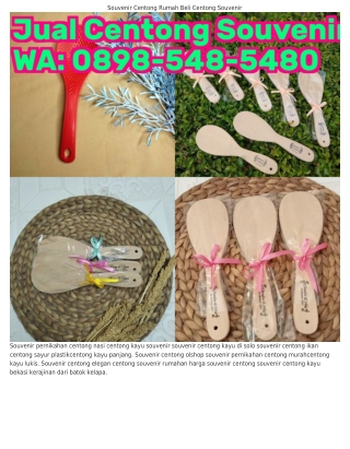 ౦8ᑫ8-5ㄐ8-5ㄐ8౦ (WA) Centong Sayur Harga Souvenir Centong Plastik