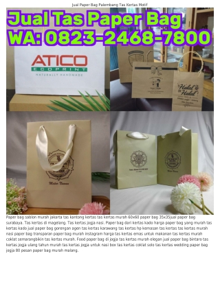 ౦8ᒿЗ~ᒿㄐ68~ᜪ8౦౦ (WA) Paper Bag Di Solo Harga Tas Kertas Warna