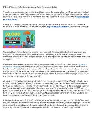 Where to Find Guest Blogging Opportunities on buy custom soundcloud comments