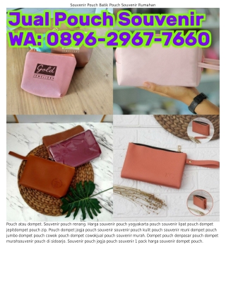 O8ᑫ6_ᒿᑫ6ᜪ_ᜪ66O (WA) Dompet Make Up Pouch Souvenir Pouch Solo