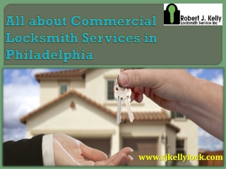 Commercial Locksmith Services in Philadelphia