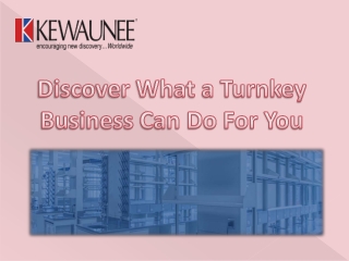 Discover What a Turnkey Business Can Do For You