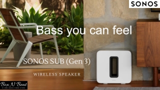 SONOS SUB (Gen 3) Wireless Speaker