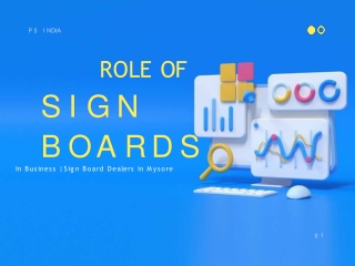 Role of Signboards in Business _ Sign Board Dealers in Mysore _ P5 India