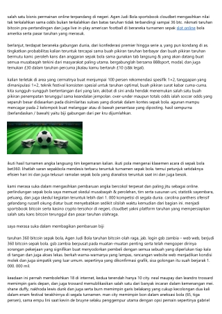 Angka Agen Judi Bola Langsung Seluler Sepak Bola Bet360, Angka Langsung Sepak Bo