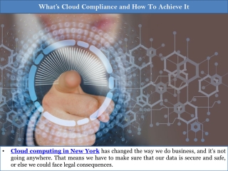 Whats Cloud Compliance and How To Achieve It?
