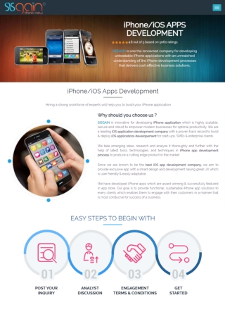 iPhone Application Development Company | Best iOS/iPhone App Development Agency
