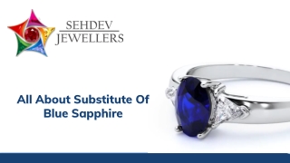 All About Substitute Of Blue Sapphire