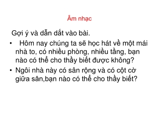 Bài giảng Âm nhạc 3 - Học hát: Em yêu trường em