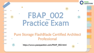 Pure Storage FBAP_002 Practice Test Questions