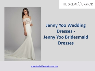 Jenny Yoo Wedding Dresses | Jenny Yoo Bridesmaid Dresses — The Bridal Curator