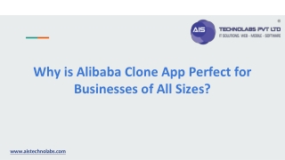 Why is Alibaba Clone App Perfect for Businesses of All Sizes?