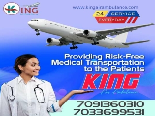 King Air Ambulance Service in Ranchi Delivers Safe Transportation to the Patients