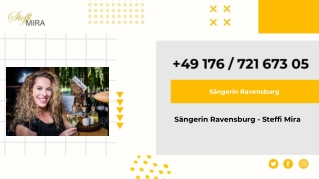 Sängerin Ravensburg - Steffi Mira