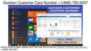 Quicken Customer Support +1(888) 653- 5491 Number