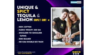 Buy Taquila And Lemon Couple Tshirt Set – Punjabi Adda