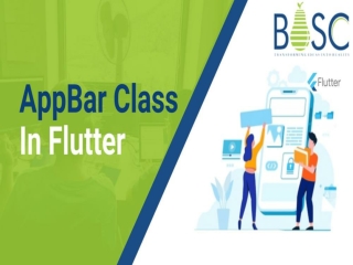 AppBar Class In Flutter