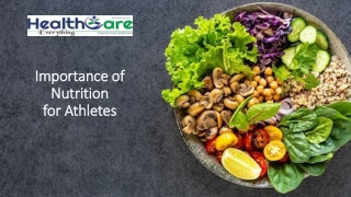 The Importance of Nutrition for Athletes | HCE