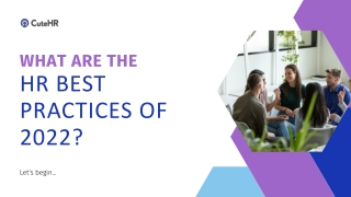 What Are The Best Practices For Human Resources?