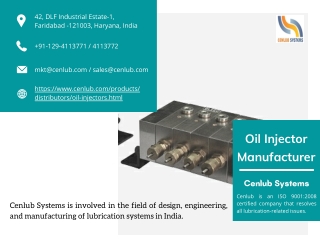 Best Oil Injector Manufacturer in India