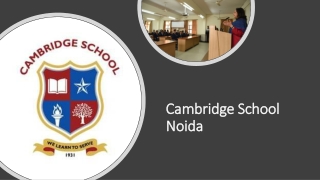 CBSE Affiliated Schools in Noida