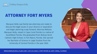 Attorney In Fort Myers |  Marquez-Kelly Law