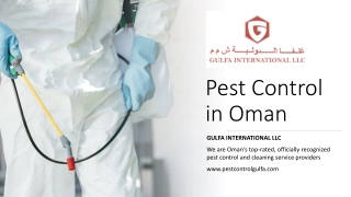 Pest Control in Oman_