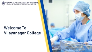 Nursing College in Bangalore - Vijayanagar College of Nursing